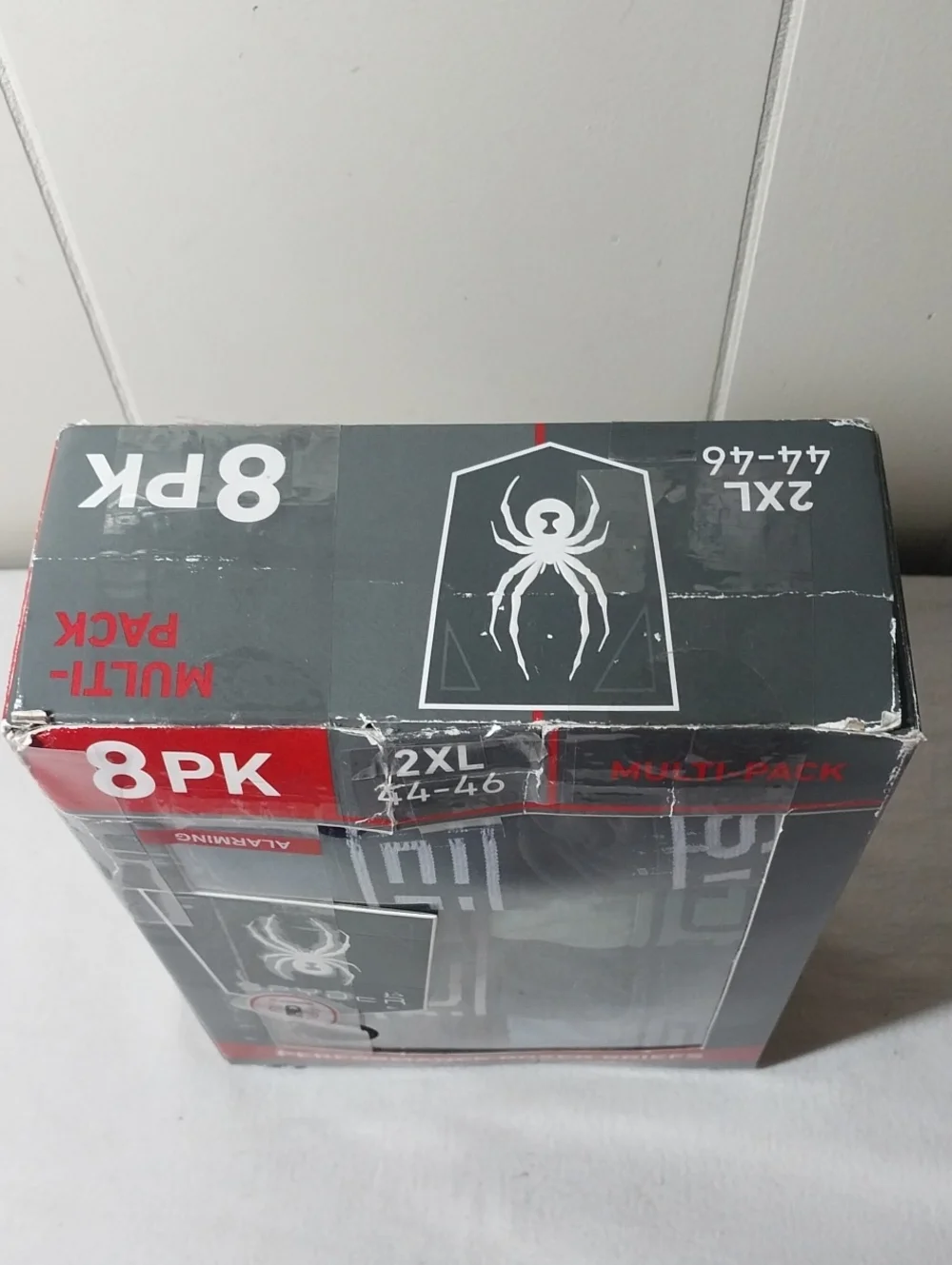 Spyder Performance Boxer Briefs 8 Pack 2XL XXL New Open Box